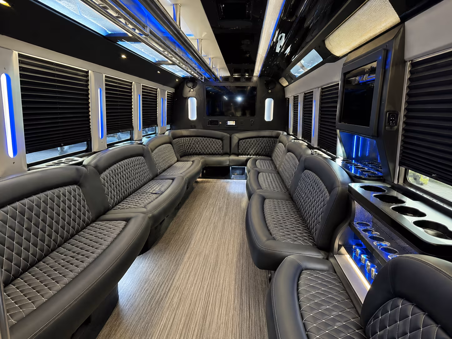 Centennial Bachelor & Bachelorette Transportation party bus exterior