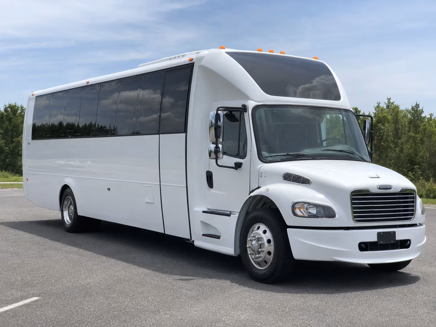 Centennial Bachelor & Bachelorette Transportation party bus exterior
