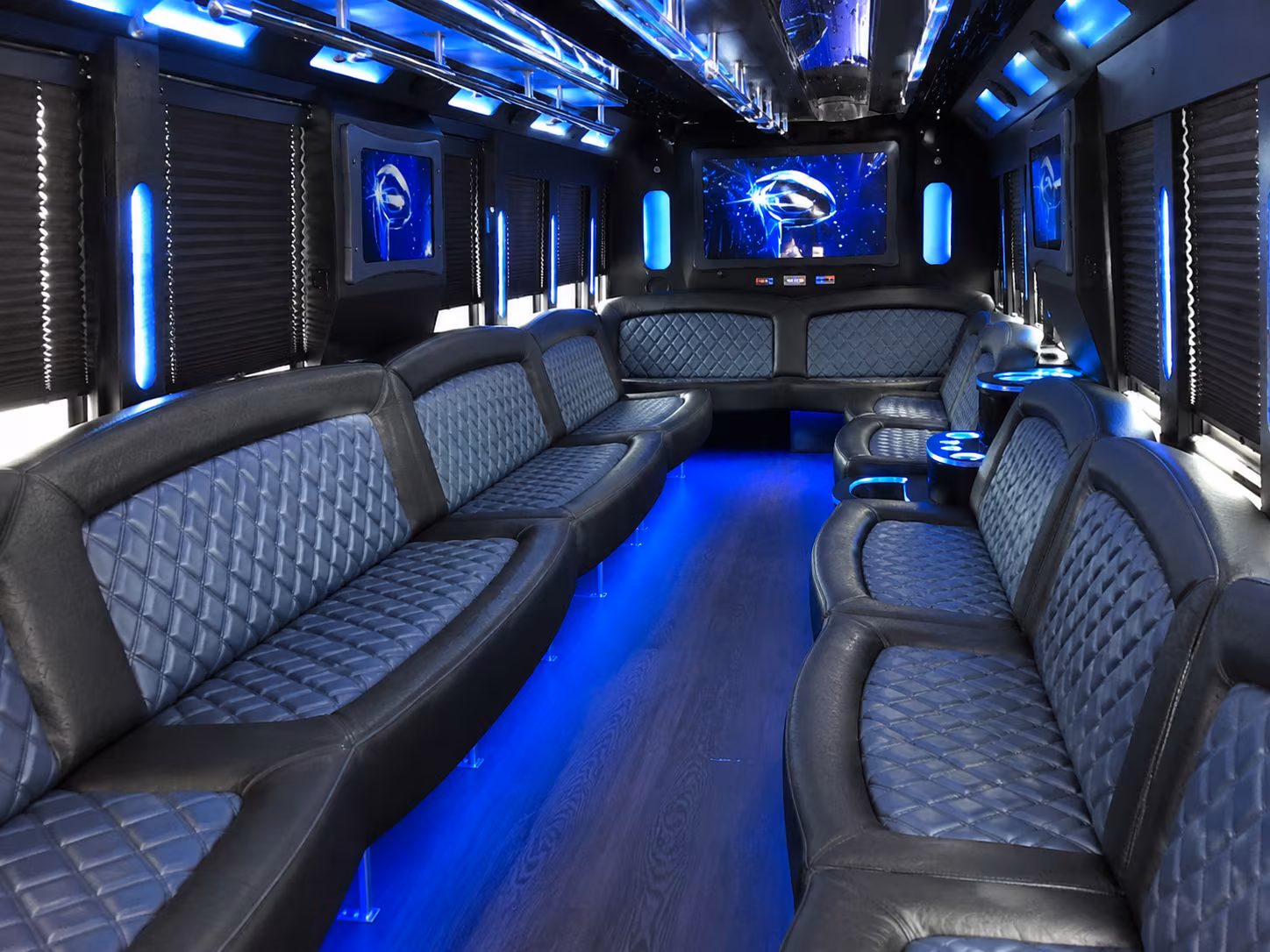 Centennial Bachelor & Bachelorette Transportation party bus exterior