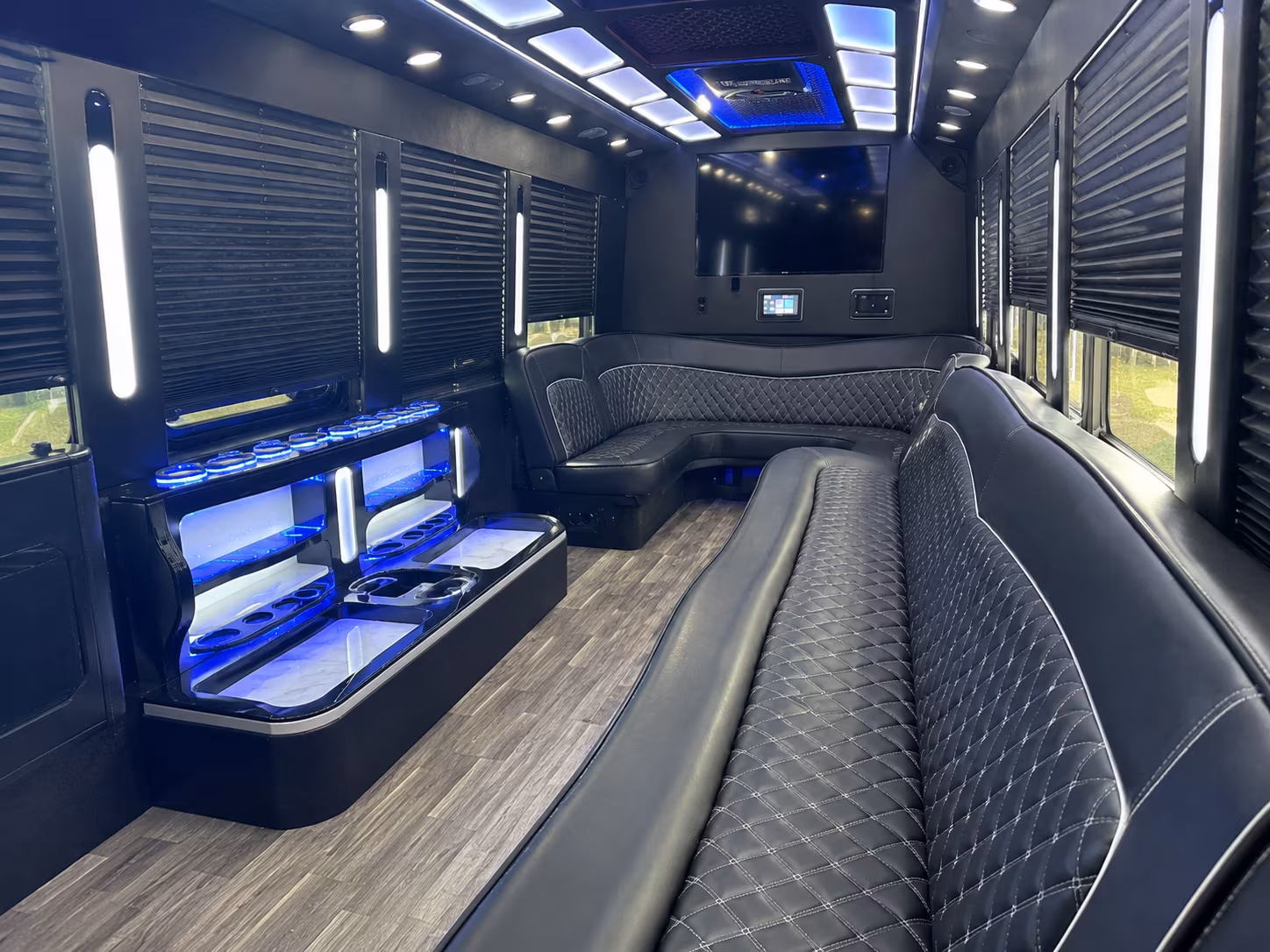 Centennial Concert & Music Festival Transportation party bus exterior