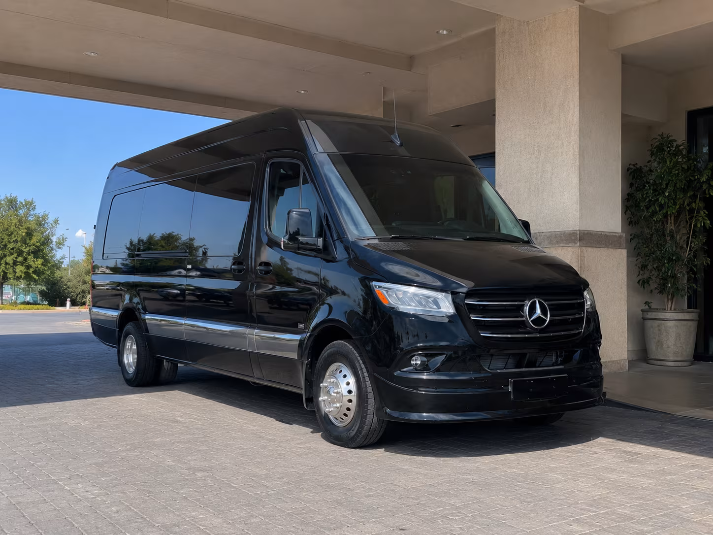 Centennial Corporate Transportation party bus exterior