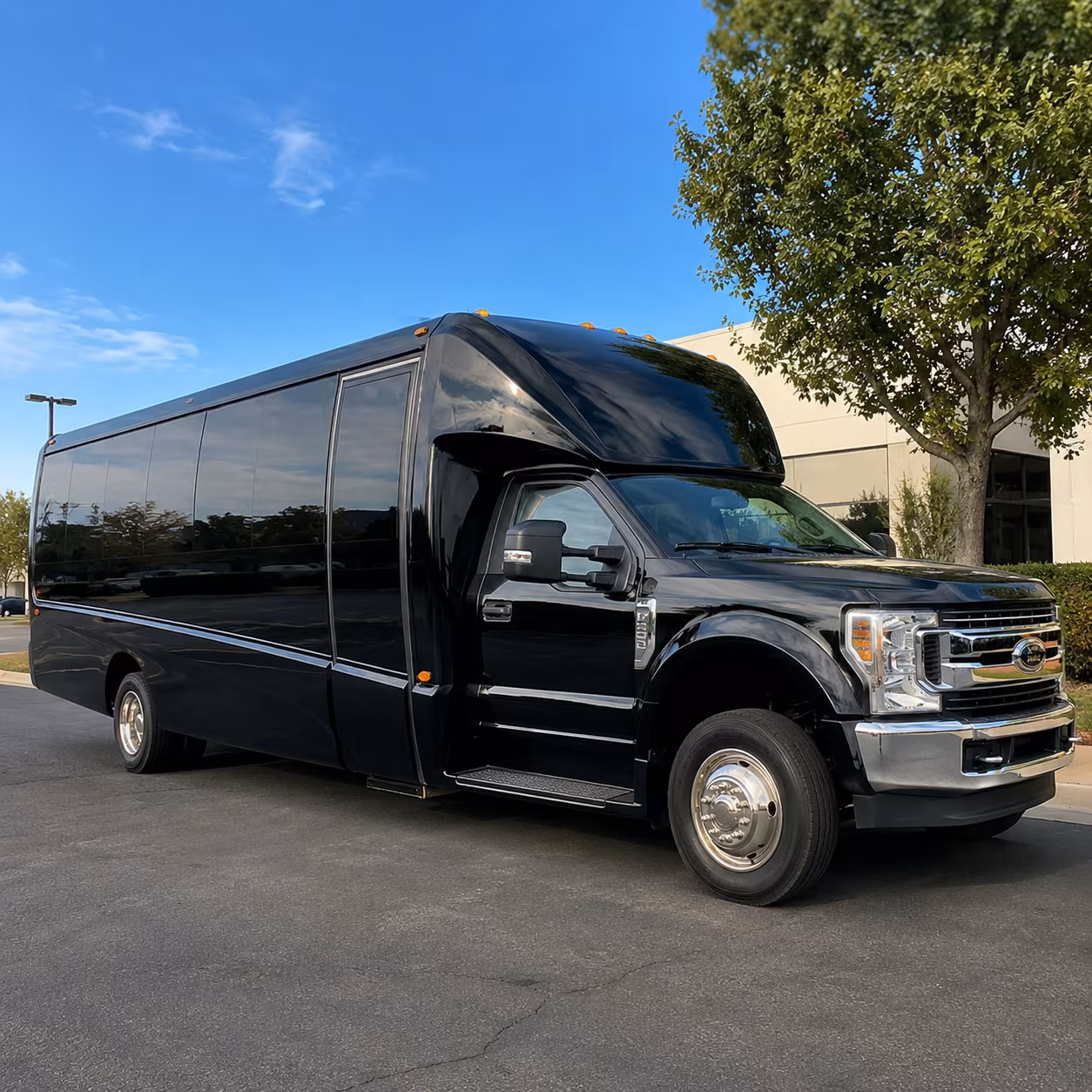 Centennial Corporate Transportation party bus exterior