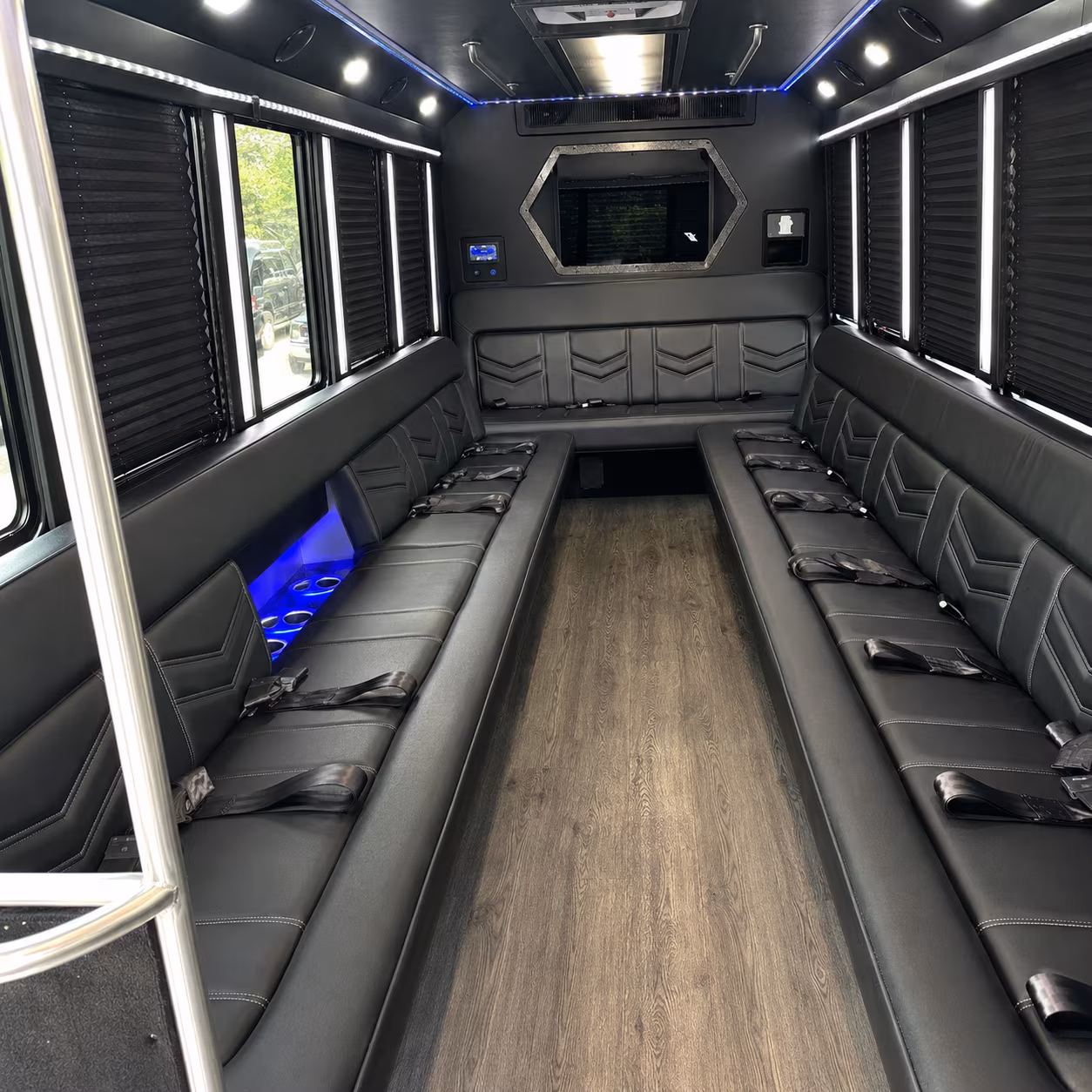 Centennial Private Event Transportation onboard seating