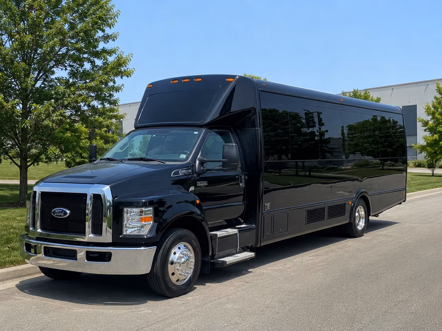 Centennial Private Event Transportation party bus interior