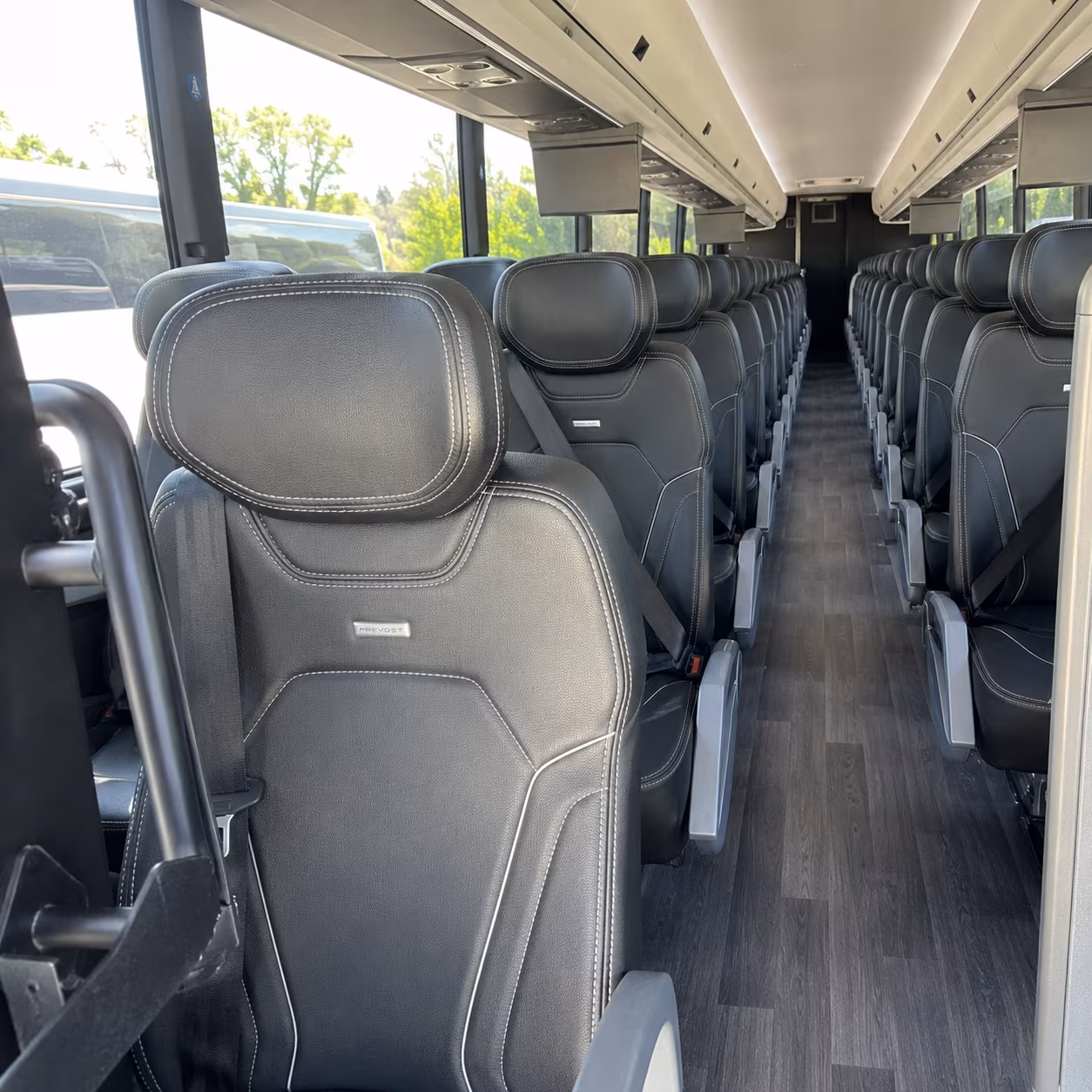 Centennial School Event Transportation onboard seating