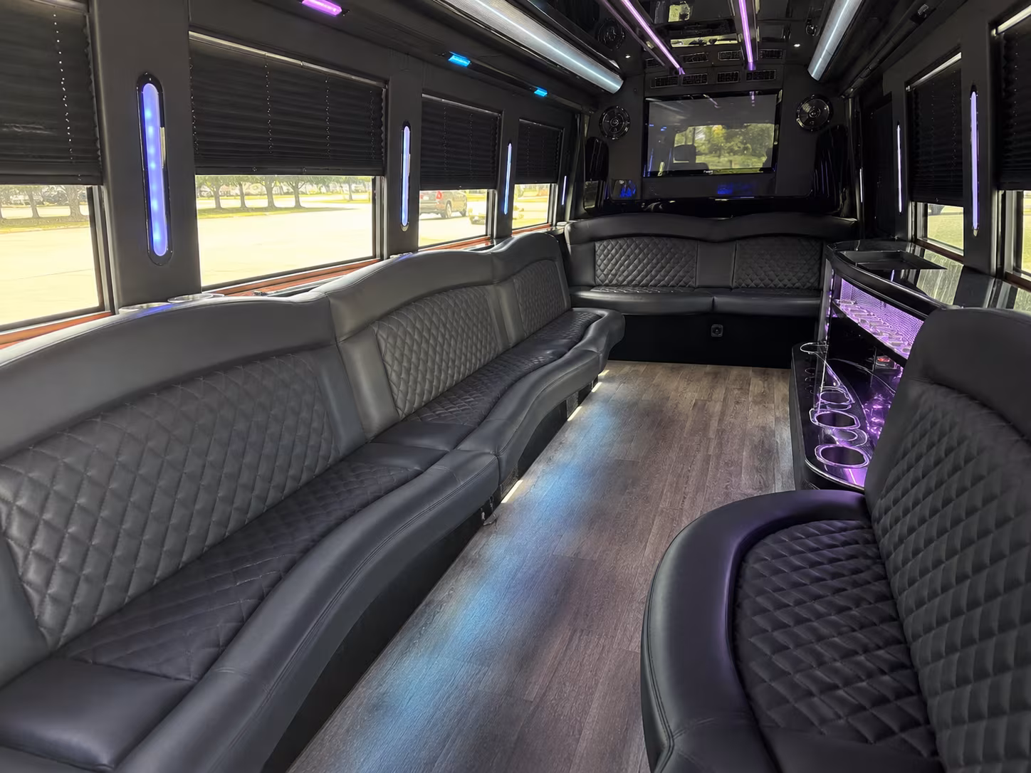 Centennial Sporting Event Transportation onboard seating